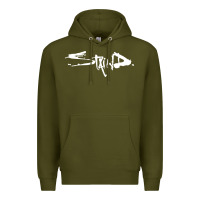 Army Green staind Premium Hoodie - artisFamous