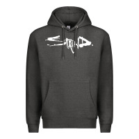 Charcoal Heather staind Premium Hoodie - artisFamous