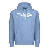 Colony Blue staind Premium Hoodie - artisFamous