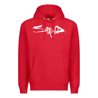 Red staind Premium Hoodie - artisFamous