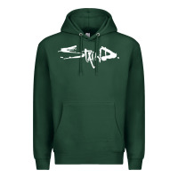 Sports Green staind Premium Hoodie - artisFamous
