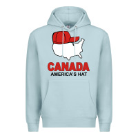 Blue Mist canada america's hat Premium Hoodie - artisFamous