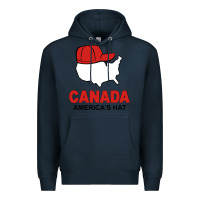 Navy canada america's hat Premium Hoodie - artisFamous