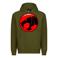 Army Green thundercats cool Premium Hoodie - artisFamous