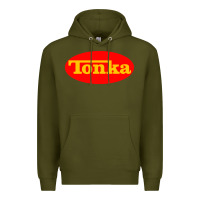 Army Green tonka truck Premium Hoodie - artisFamous