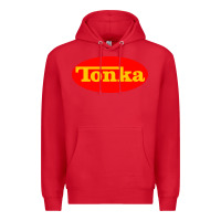 Red tonka truck Premium Hoodie - artisFamous