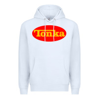 White tonka truck Premium Hoodie - artisFamous