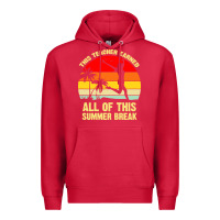 Cardinal vintage this teacher earned all of this summer break Premium Hoodie - artisFamous