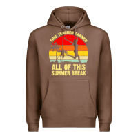 Chestnut vintage this teacher earned all of this summer break Premium Hoodie - artisFamous