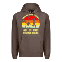 Coffee vintage this teacher earned all of this summer break Premium Hoodie - artisFamous