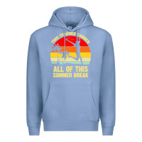 Colony Blue vintage this teacher earned all of this summer break Premium Hoodie - artisFamous