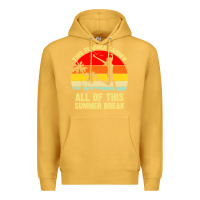 Mustard vintage this teacher earned all of this summer break Premium Hoodie - artisFamous