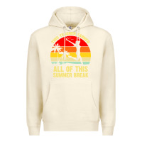 Sandshell vintage this teacher earned all of this summer break Premium Hoodie - artisFamous