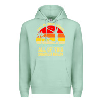 Seafoam vintage this teacher earned all of this summer break Premium Hoodie - artisFamous