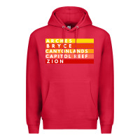 Cardinal utah national parks utah s mighty five souvenir nps moab Premium Hoodie - artisFamous