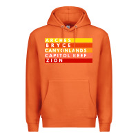 Carrot utah national parks utah s mighty five souvenir nps moab Premium Hoodie - artisFamous