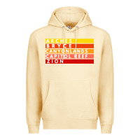 Pina Colada utah national parks utah s mighty five souvenir nps moab Premium Hoodie - artisFamous