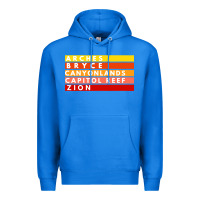 True Royal utah national parks utah s mighty five souvenir nps moab Premium Hoodie - artisFamous