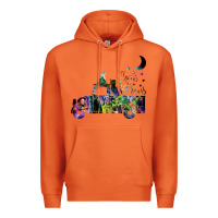 Carrot hocus pocus car Premium Hoodie - artisFamous