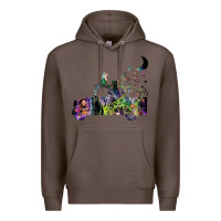 Coffee hocus pocus car Premium Hoodie - artisFamous