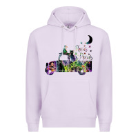Lilac hocus pocus car Premium Hoodie - artisFamous