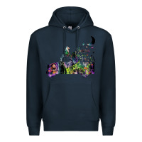 Navy hocus pocus car Premium Hoodie - artisFamous