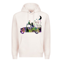 Pale Pink hocus pocus car Premium Hoodie - artisFamous