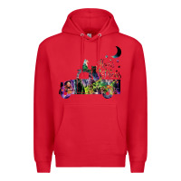 Red hocus pocus car Premium Hoodie - artisFamous