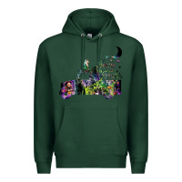 Sports Green hocus pocus car Premium Hoodie - artisFamous