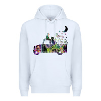 White hocus pocus car Premium Hoodie - artisFamous