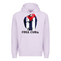 Lilac free cuba Premium Hoodie - artisFamous