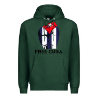 Sports Green free cuba Premium Hoodie - artisFamous