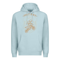 Blue Mist dirt bike 1a Premium Hoodie - artisFamous