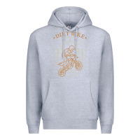 Heather Grey dirt bike 1a Premium Hoodie - artisFamous