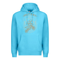 Ocean Blue dirt bike 1a Premium Hoodie - artisFamous