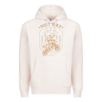 Pale Pink dirt bike 1a Premium Hoodie - artisFamous