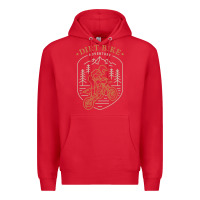 Red dirt bike 1a Premium Hoodie - artisFamous