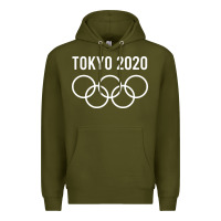 Army Green OLYMPIC TOKYO 2020 Premium Hoodie - artisFamous