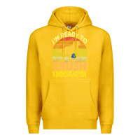 Lemon i'm ready to crush kindergarten dinosaur back to school kids t shirt Premium Hoodie - artisFamous