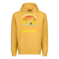 Mustard i'm ready to crush kindergarten dinosaur back to school kids t shirt Premium Hoodie - artisFamous