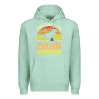 Seafoam i'm ready to crush kindergarten dinosaur back to school kids t shirt Premium Hoodie - artisFamous