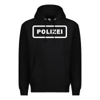 Black polizei Premium Hoodie - artisFamous