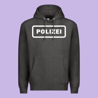 Polizei Premium Hoodie Designed By Artisfamous