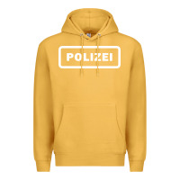 Mustard polizei Premium Hoodie - artisFamous