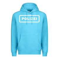 Ocean Blue polizei Premium Hoodie - artisFamous