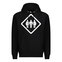 Black threesome Premium Hoodie - artisFamous