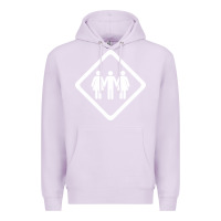 Lilac threesome Premium Hoodie - artisFamous
