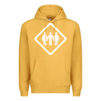 Mustard threesome Premium Hoodie - artisFamous