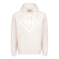 Pale Pink threesome Premium Hoodie - artisFamous