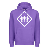 Purple threesome Premium Hoodie - artisFamous